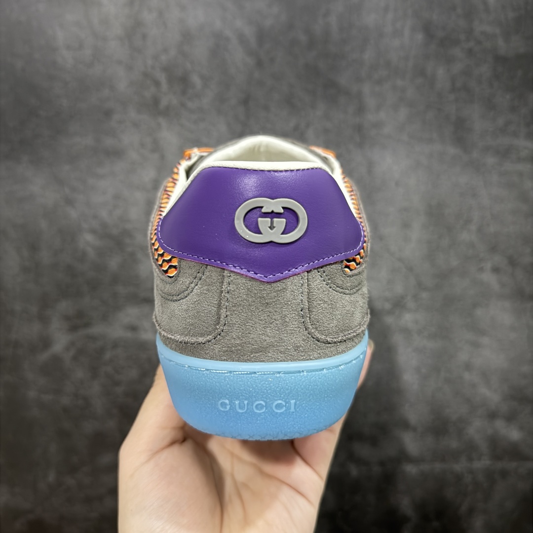 400 广东礼盒版本 Gucci 古驰G75 圆头系带运动鞋