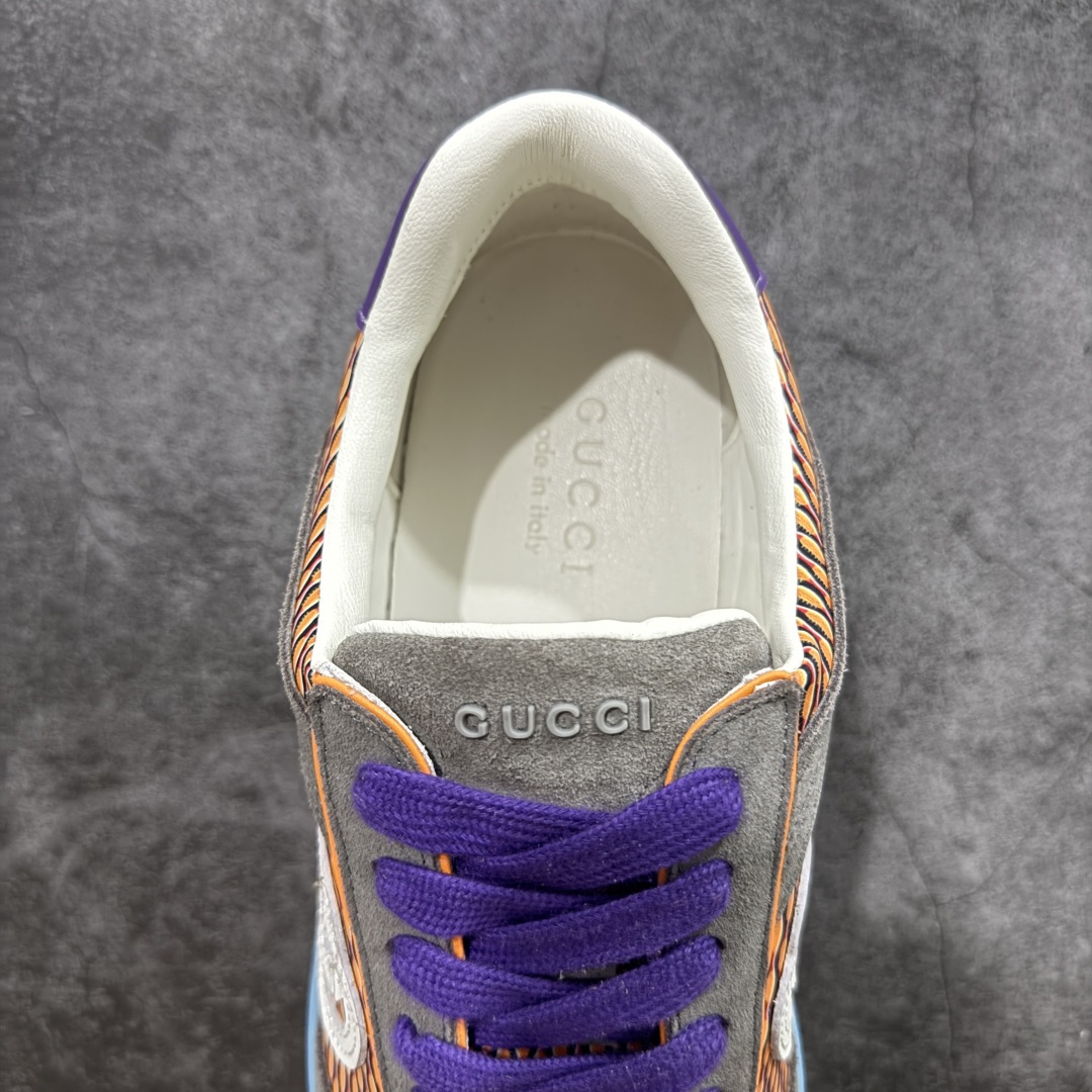 400 广东礼盒版本 Gucci 古驰G75 圆头系带运动鞋
