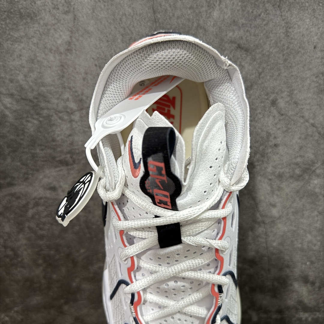  
Nk Air Zoom G.T.Cut 3 EP 耐克GT3.0 实战系列篮球鞋白橙色！
货号：IB
