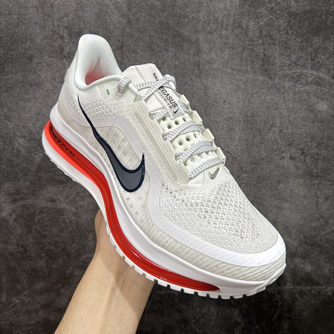  
Nike Pegasus Premium Airscape 舒适百搭减震防滑耐磨透气 低帮跑步鞋 白