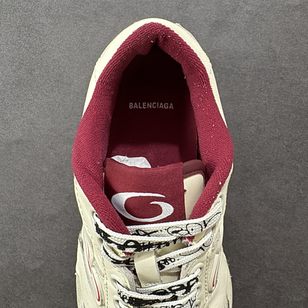 图片[7]-【广东礼盒版】Balenciaga 巴黎世家 Hamptons 手工做旧款 牛皮革 复古圆头系带低帮休闲鞋 官方原配套鞋盒 防尘纸配套齐全 尺码：35 36 37 38 39 40 女鞋先出-选品中心