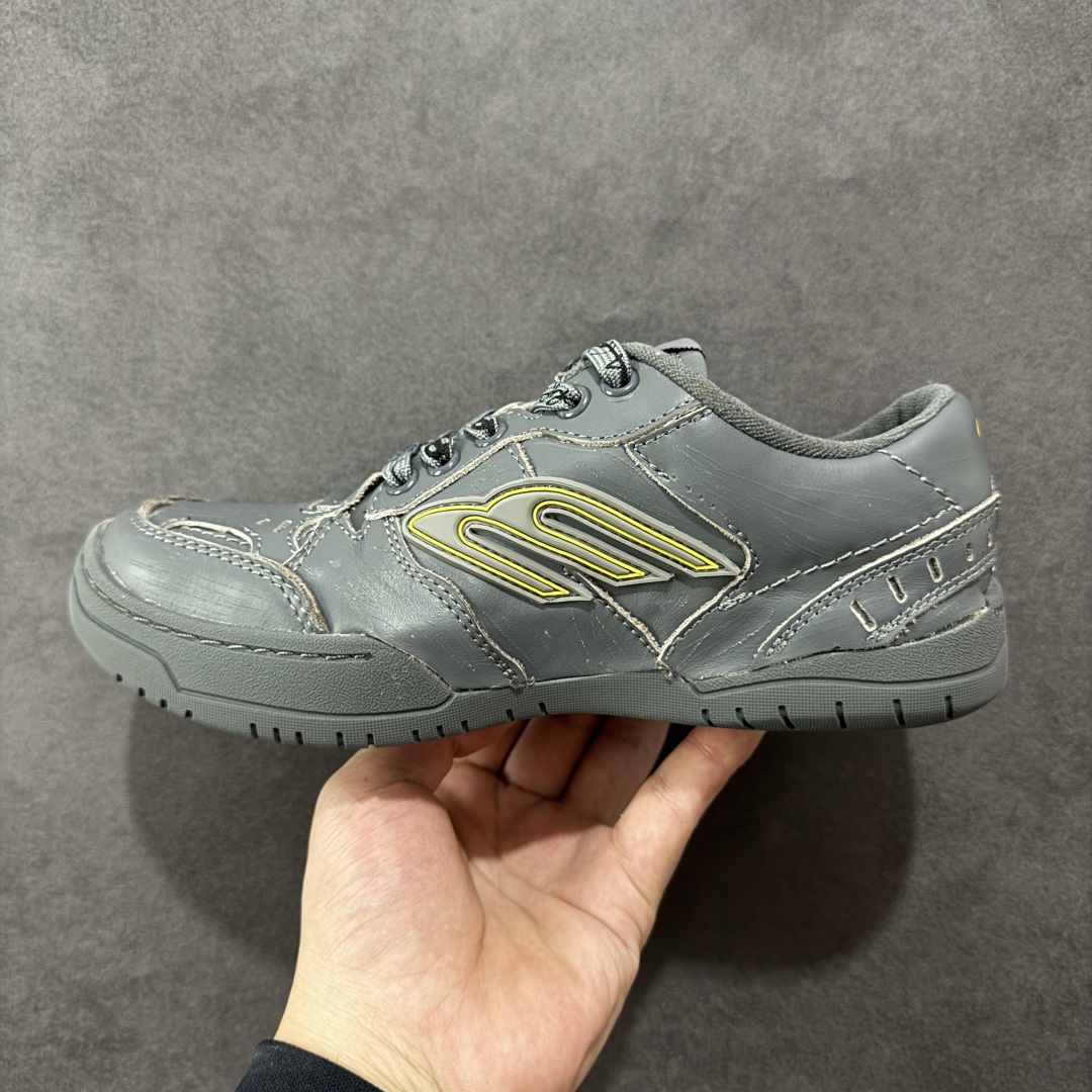 图片[2]-【广东礼盒版】Balenciaga 巴黎世家 Hamptons 手工做旧款 牛皮革 复古圆头系带低帮休闲鞋 官方原配套鞋盒 防尘纸配套齐全 尺码：35 36 37 38 39 40 女鞋先出-选品中心