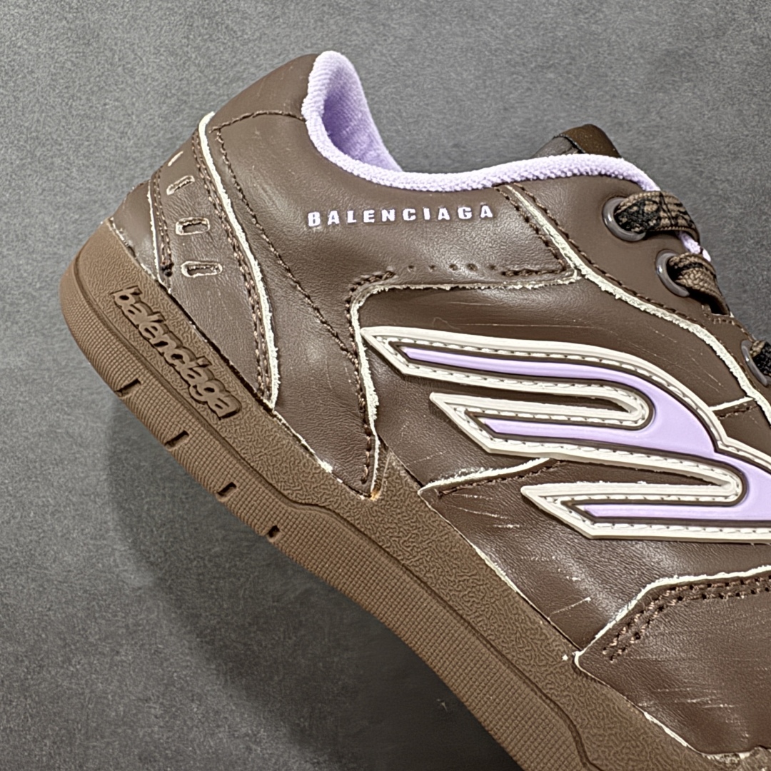 图片[6]-【广东礼盒版】Balenciaga 巴黎世家 Hamptons 手工做旧款 牛皮革 复古圆头系带低帮休闲鞋 官方原配套鞋盒 防尘纸配套齐全 尺码：35 36 37 38 39 40 女鞋先出-选品中心