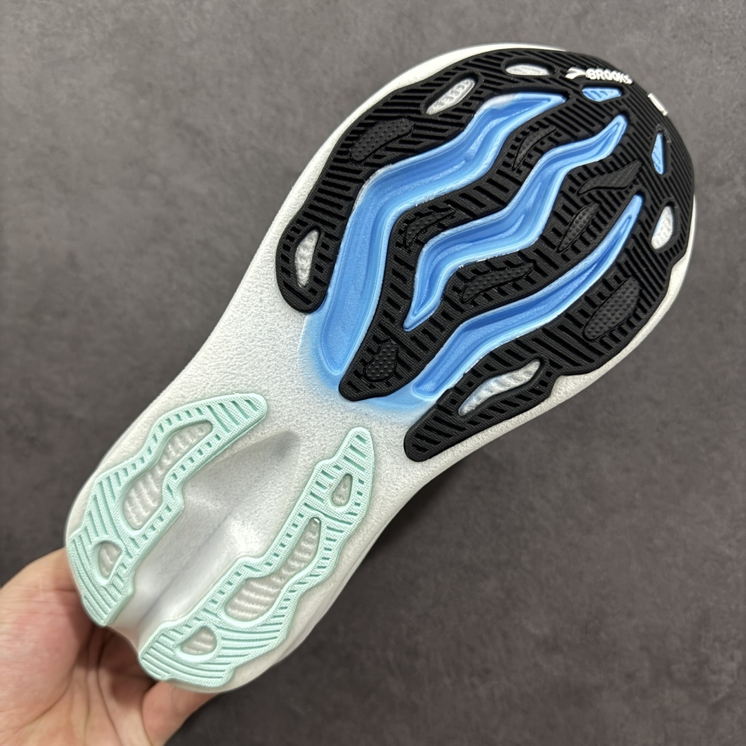 图片[9]-【纯原版】Brooks 布鲁克斯 Glycerin Max超级甘油 超弹轻盈跑步鞋 低帮透气缓震支撑休闲运动慢跑鞋 采用改进工程空气网眼组合热熔工艺 鞋面材质搭载DNA LOFT V2密度泡棉缓震系统 中底外置防滑耐磨橡胶底片 尺码：36-46-选品中心