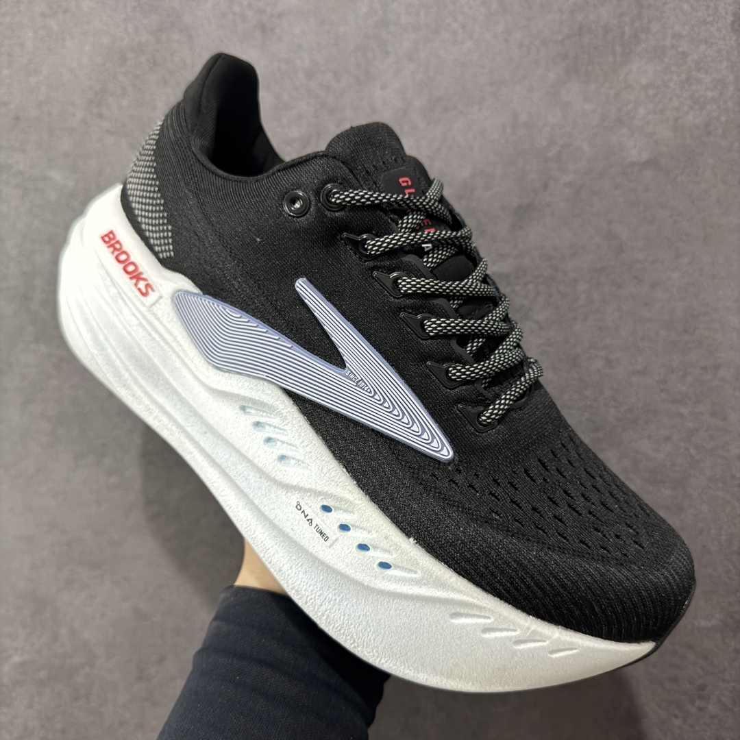 图片[3]-【纯原版】Brooks 布鲁克斯 Glycerin Max超级甘油 超弹轻盈跑步鞋 低帮透气缓震支撑休闲运动慢跑鞋 采用改进工程空气网眼组合热熔工艺 鞋面材质搭载DNA LOFT V2密度泡棉缓震系统 中底外置防滑耐磨橡胶底片 尺码：36-46-选品中心