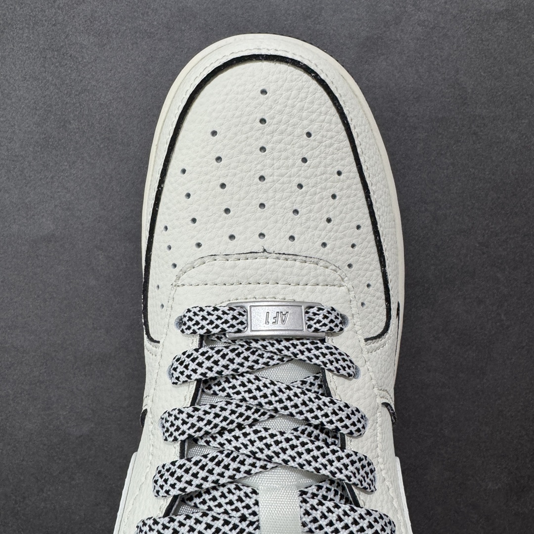 定制版 NIke Air Force 1 '07 Low “北面联名——米黑网格”空军一号 低帮 运动休闲鞋 JP8028-007