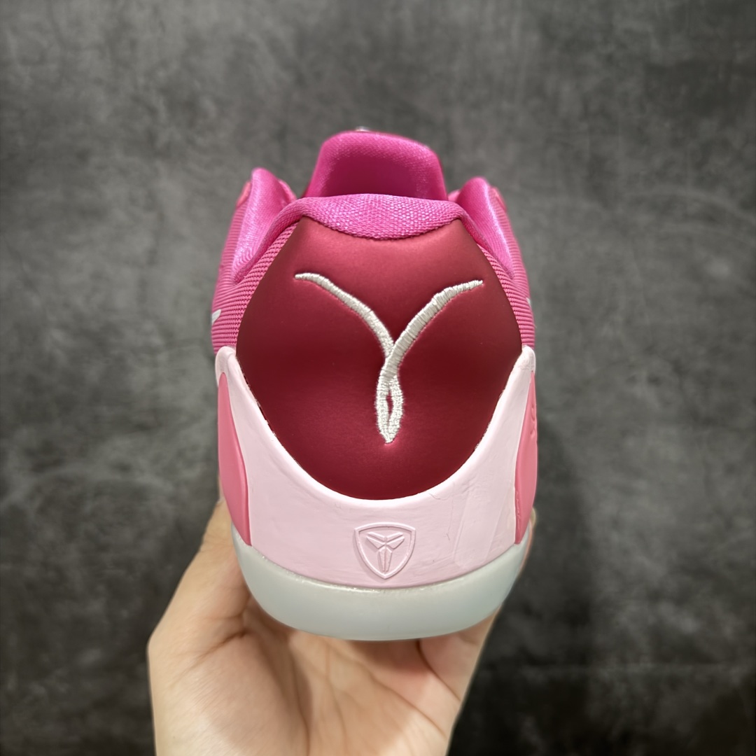  
【纯原】Nike Kobe 9 Low EM Think Pink PE 科比九代舒适减震防滑低帮篮