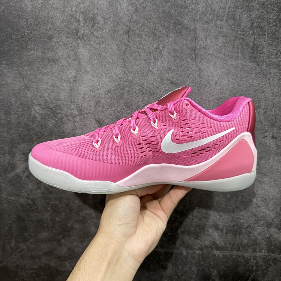 
【纯原】Nike Kobe 9 Low EM Think Pink PE 科比九代舒适减震防滑低帮篮
