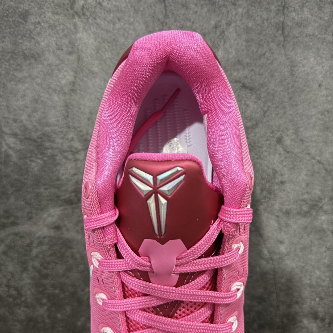  
【纯原】Nike Kobe 9 Low EM Think Pink PE 科比九代舒适减震防滑低帮篮