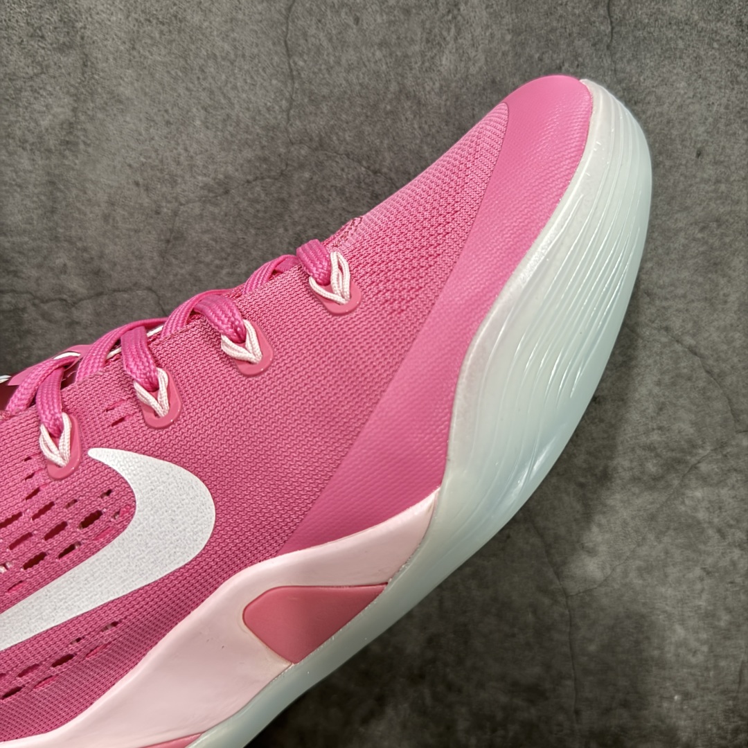  
【纯原】Nike Kobe 9 Low EM Think Pink PE 科比九代舒适减震防滑低帮篮