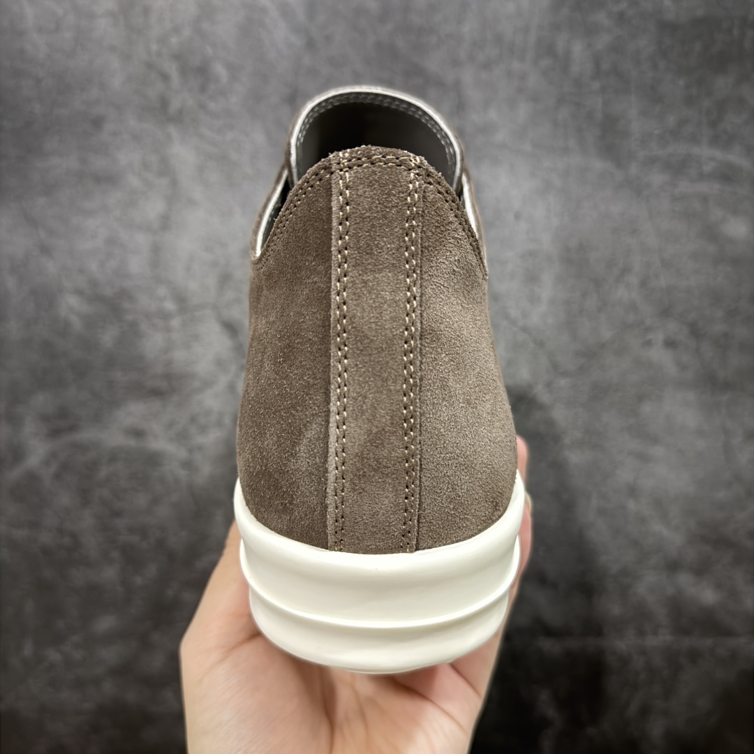 460 莞产G版 摩卡棕色低帮大匡威 RO / Rick Owens 瑞克·欧文斯主线 大匡威/低帮/经典底/ 麂皮 低帮 西瓜头