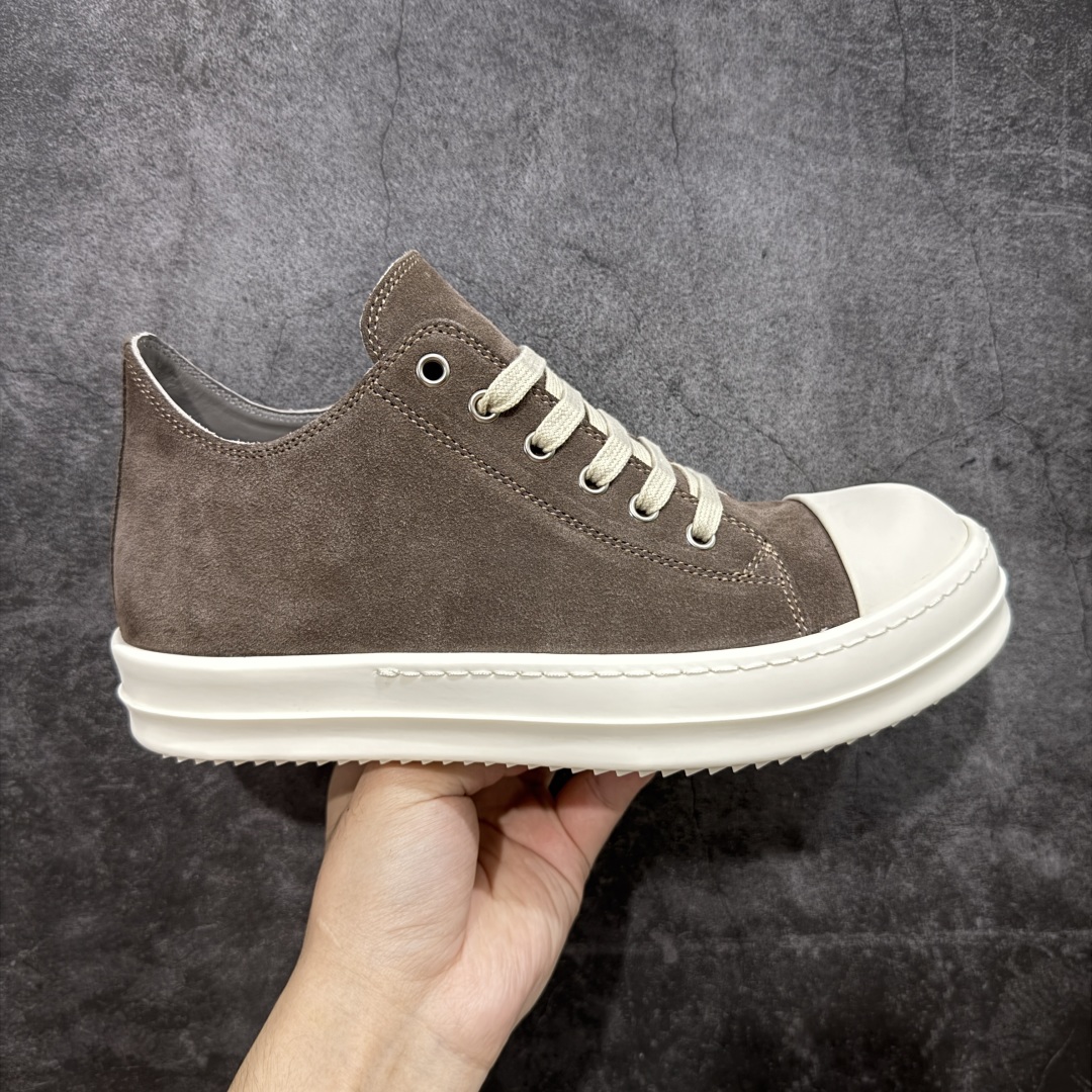 460 莞产G版 摩卡棕色低帮大匡威 RO / Rick Owens 瑞克·欧文斯主线 大匡威/低帮/经典底/ 麂皮 低帮 西瓜头