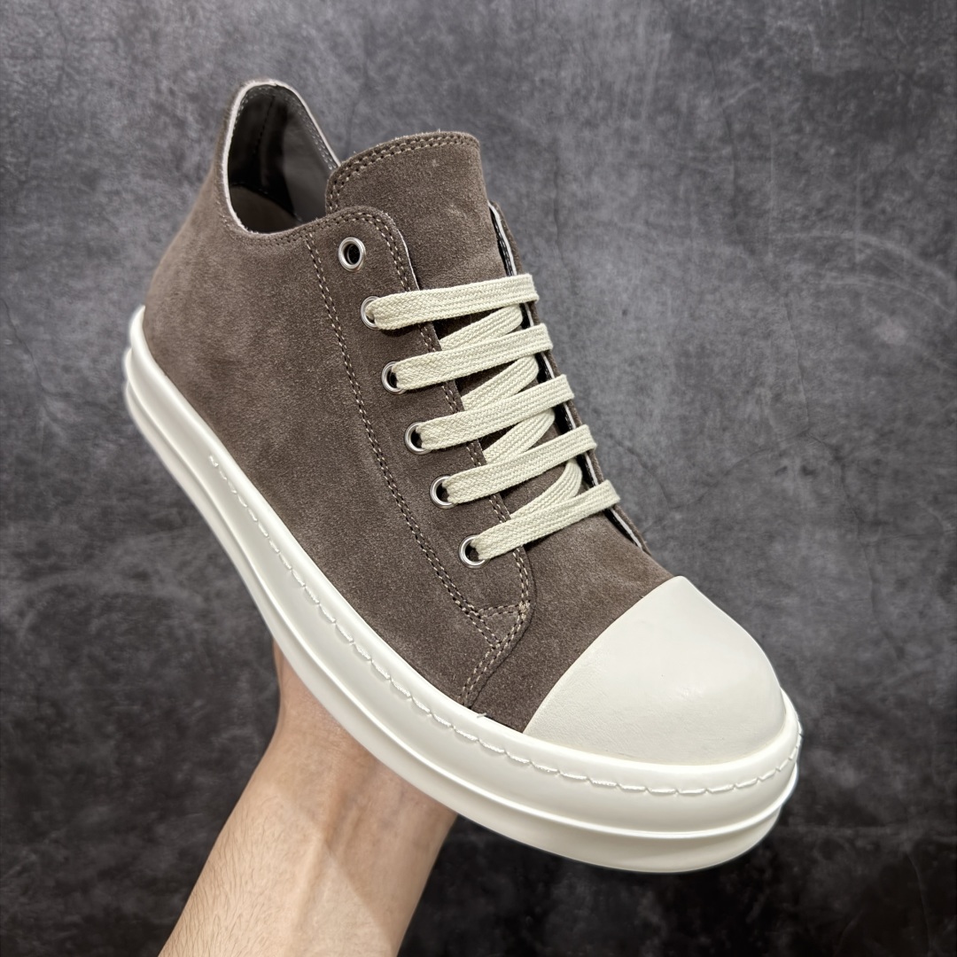 460 莞产G版 摩卡棕色低帮大匡威 RO / Rick Owens 瑞克·欧文斯主线 大匡威/低帮/经典底/ 麂皮 低帮 西瓜头