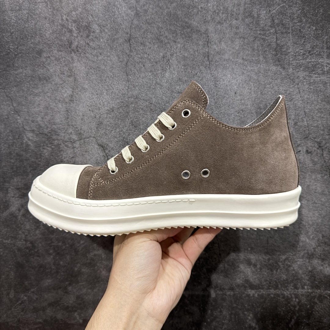 460 莞产G版 摩卡棕色低帮大匡威 RO / Rick Owens 瑞克·欧文斯主线 大匡威/低帮/经典底/ 麂皮 低帮 西瓜头
