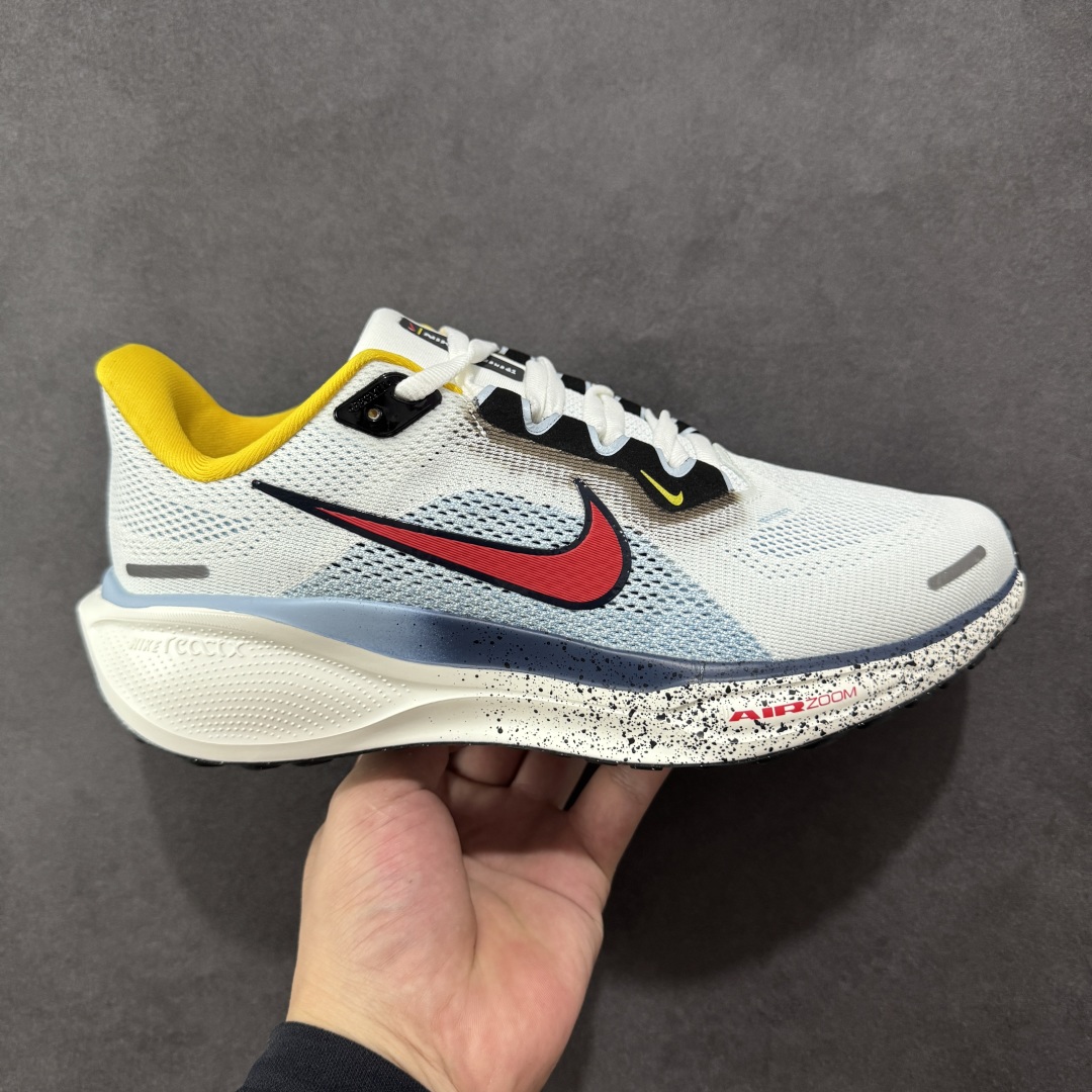  
【纯原】NK Air Zoom Pegasus 41登月 飞马跑鞋 HJ9068-100
鞋面采用外