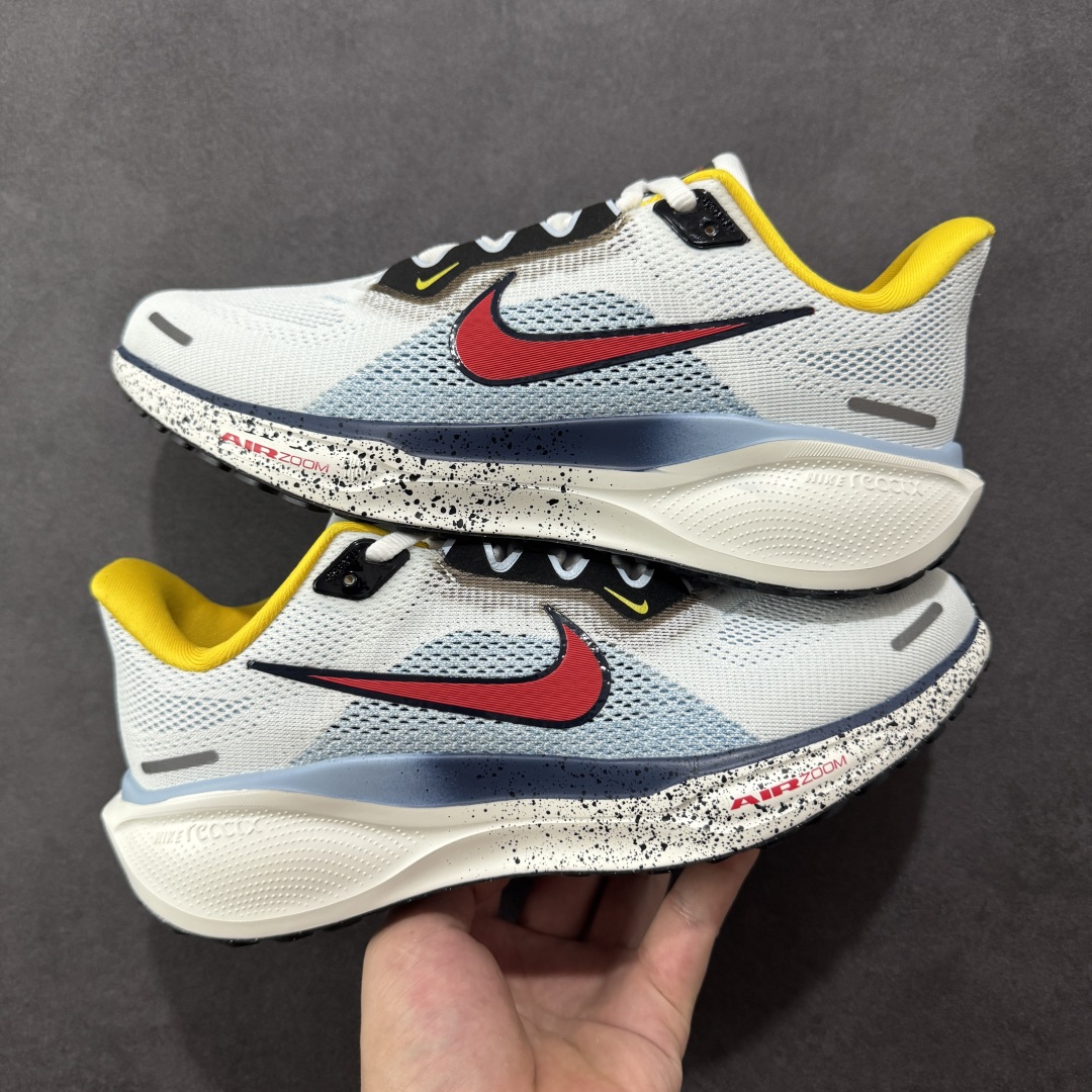  
【纯原】NK Air Zoom Pegasus 41登月 飞马跑鞋 HF0013
鞋面采用外层由韧性