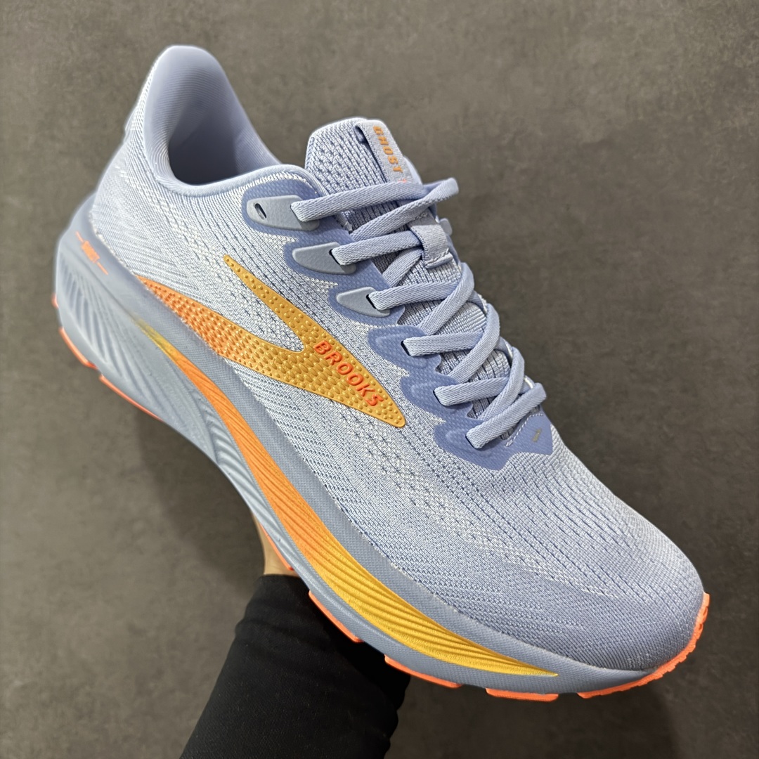  
【纯原】外贸热款专供 Brooks 布鲁克斯 Ghost 17 网面运动鞋 D443 官方售价121