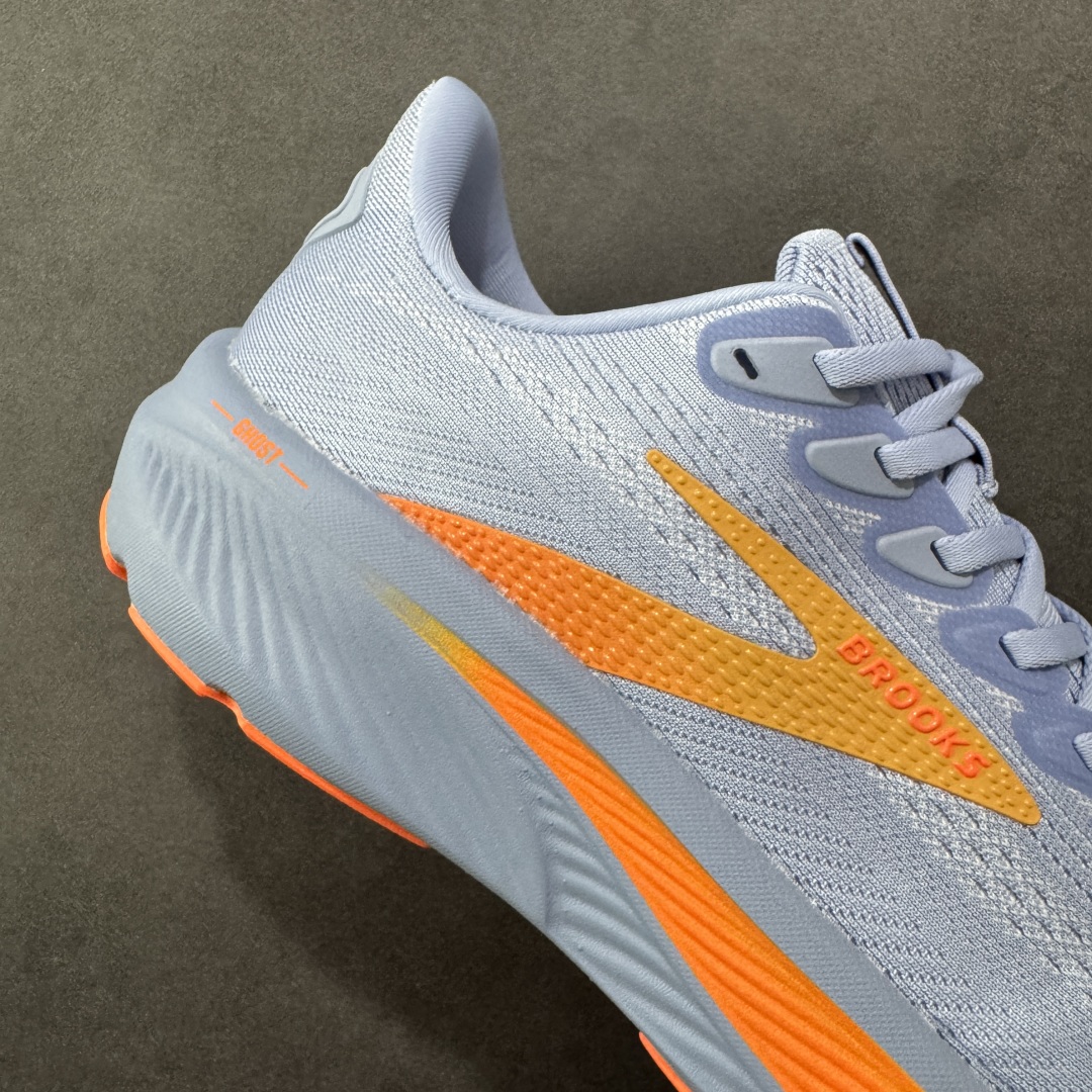  
【纯原】外贸热款专供 Brooks 布鲁克斯 Ghost 17 网面运动鞋 D443 官方售价121