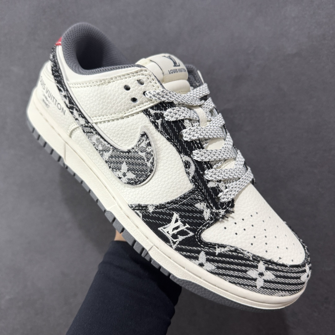  
【定制版】Louis Vuitton x Nike Dunk SB Low 路易威登LV x 耐克 
