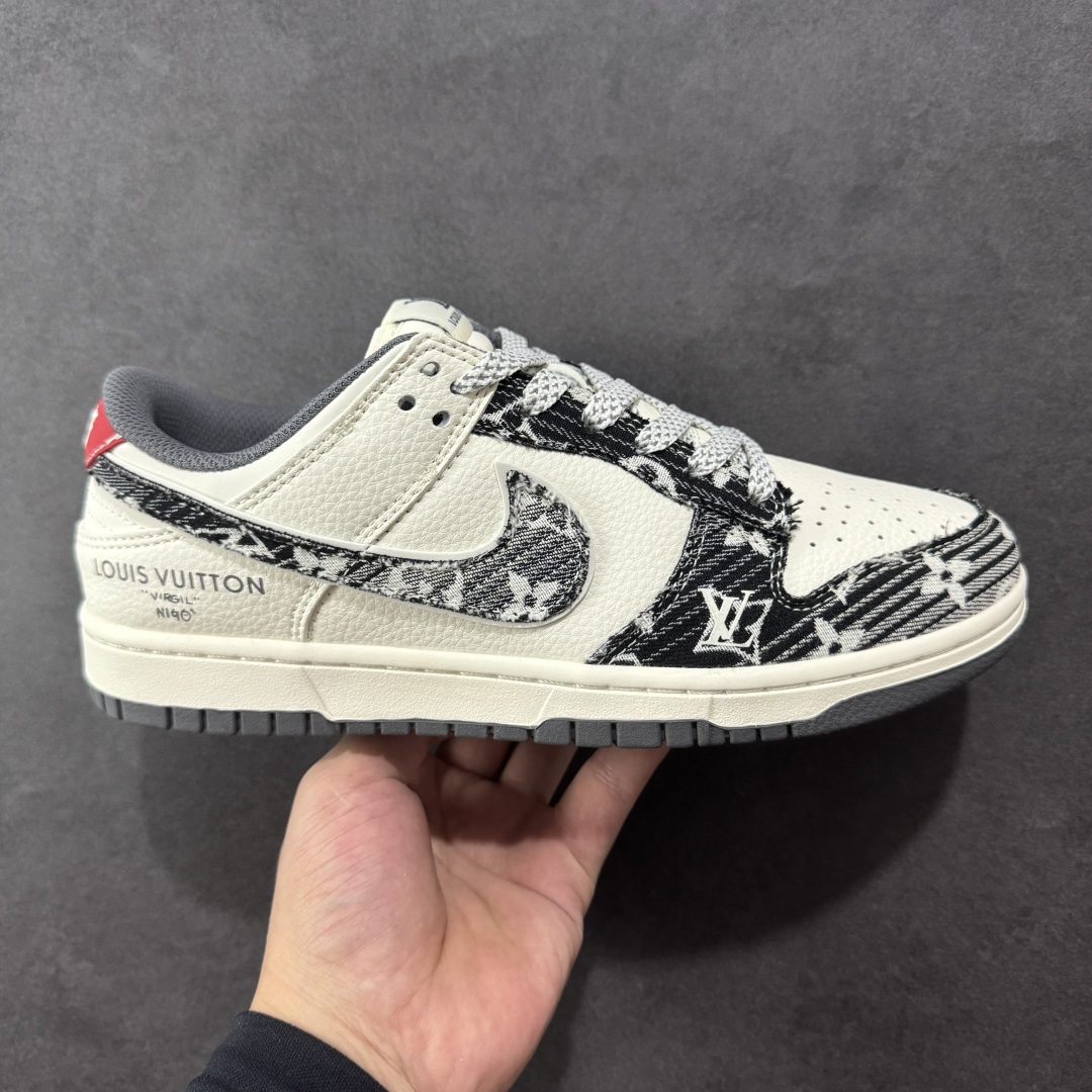  
【定制版】Louis Vuitton x Nike Dunk SB Low 路易威登LV x 耐克 