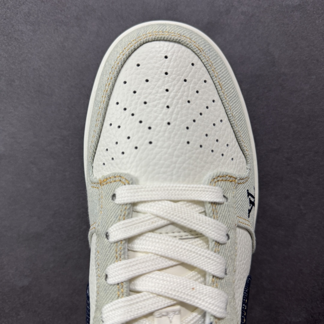  
【定制版】Nike SB Dunk Low LV联名 青蓝牛仔 高端定制 低帮休闲板鞋 SC0601
