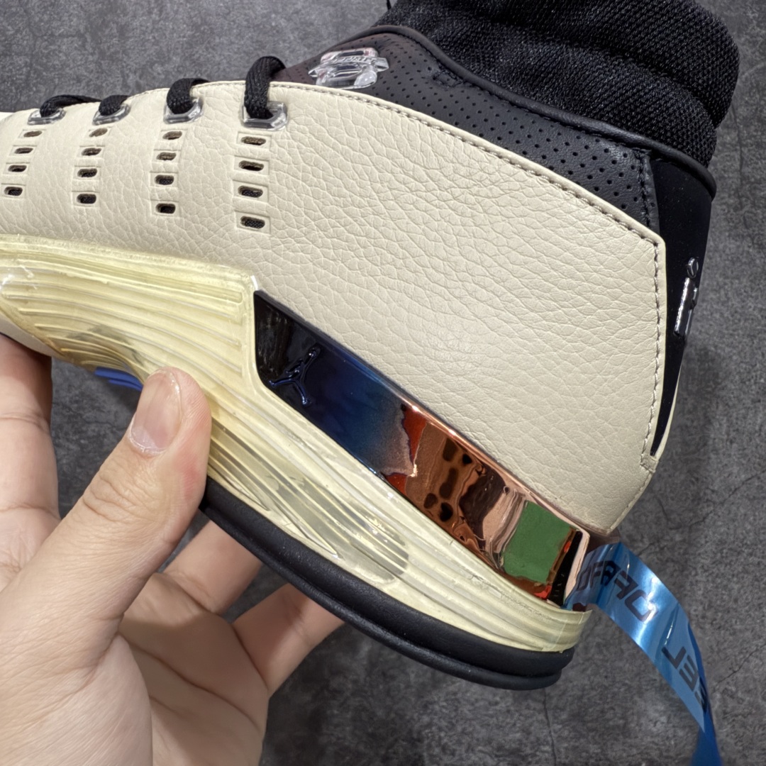  
【莞产纯原】INFINITE ARCHIVES x Air Jordan 17 Low 低帮 联名白