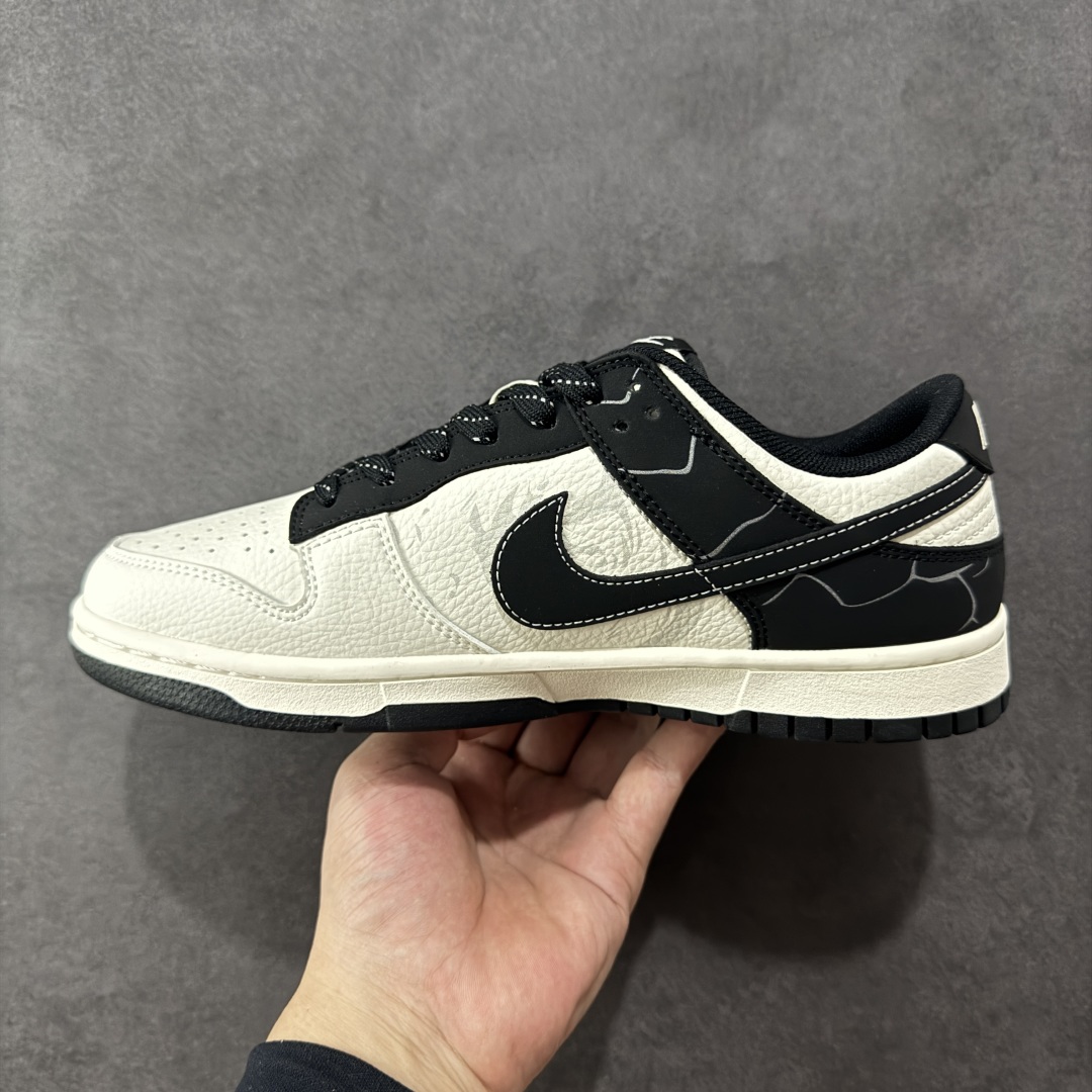 定制版 Nike SB Dunk Low“DANCE—黑白拼接色” 高端定制 低帮休闲板鞋 XD6188-051
