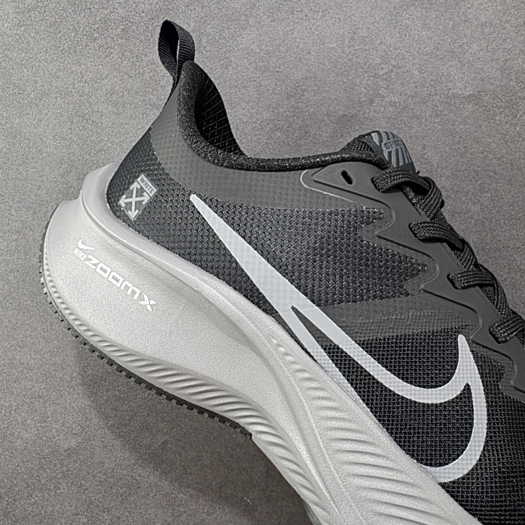 220 定制版 Off White x Nike Zoom Plus Low 箭头 x 耐克 低帮 黑灰 超级飞马涡轮增压马拉松慢跑鞋 CK4318-152