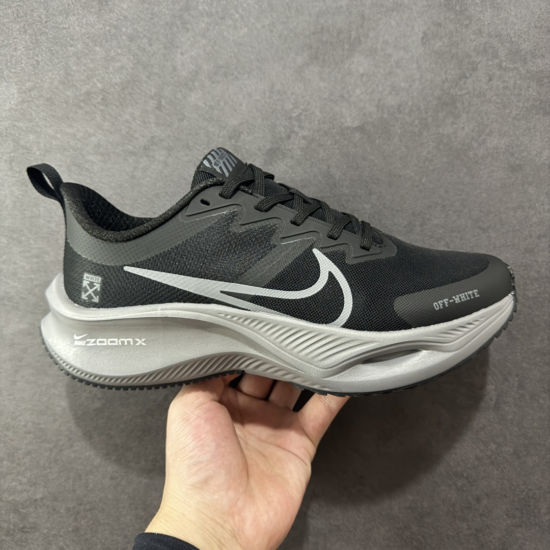 220 定制版 Off White x Nike Zoom Plus Low 箭头 x 耐克 低帮 黑灰 超级飞马涡轮增压马拉松慢跑鞋 CK4318-152