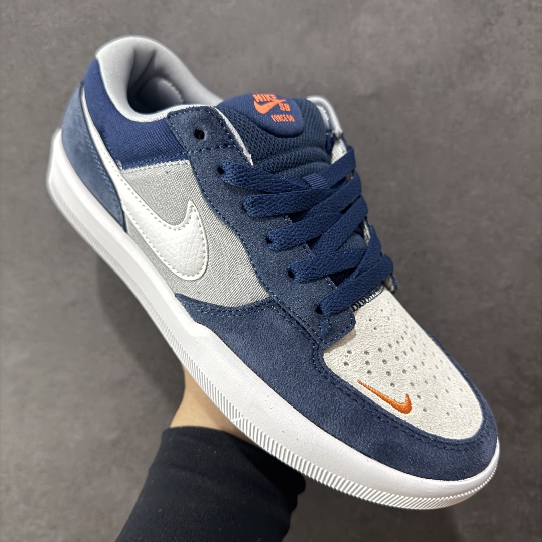 170 纯原版 Nike SB Force 58 Low 耐克 低帮 紫白黄 男女同款 防滑耐磨轻便低邦板鞋 CZ2959-403