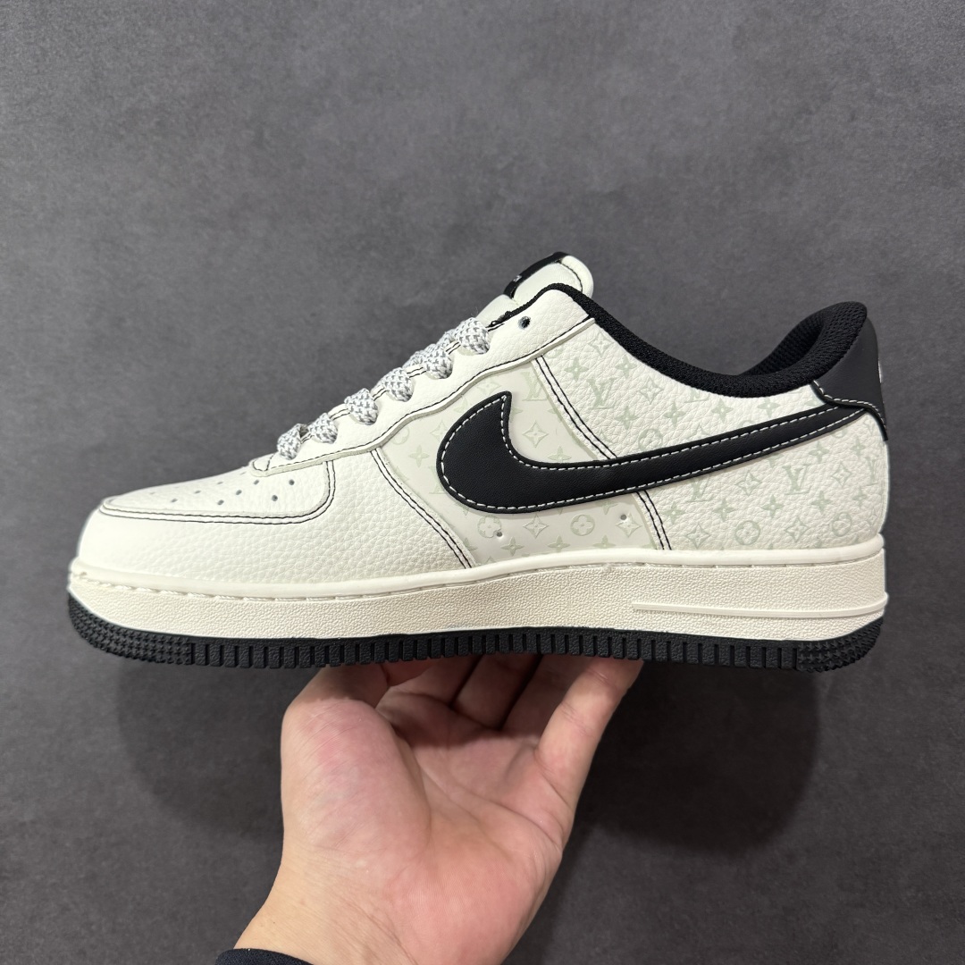  
【纯原】NIke Air Force 1 ‘07 Low “LV联名——黑勾小织标”空军一号 低帮 