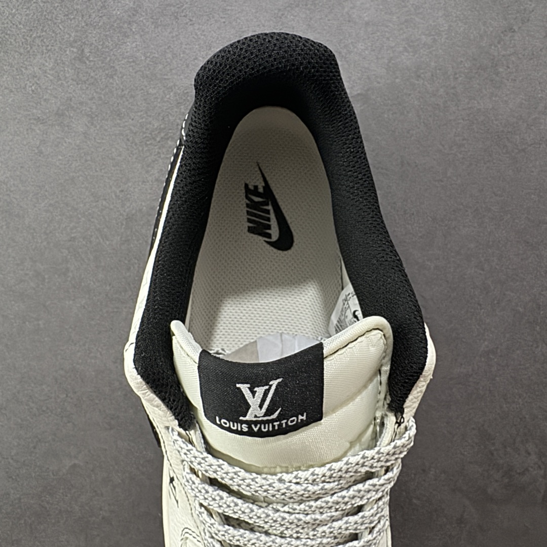  
【纯原】NIke Air Force 1 ‘07 Low “LV联名——黑勾小织标”空军一号 低帮 