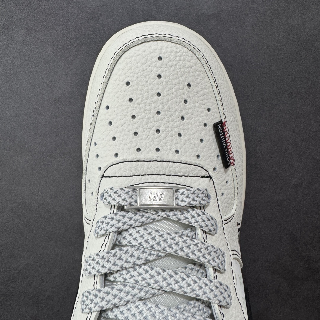  
【纯原】NIke Air Force 1 ‘07 Low “LV联名——黑勾小织标”空军一号 低帮 