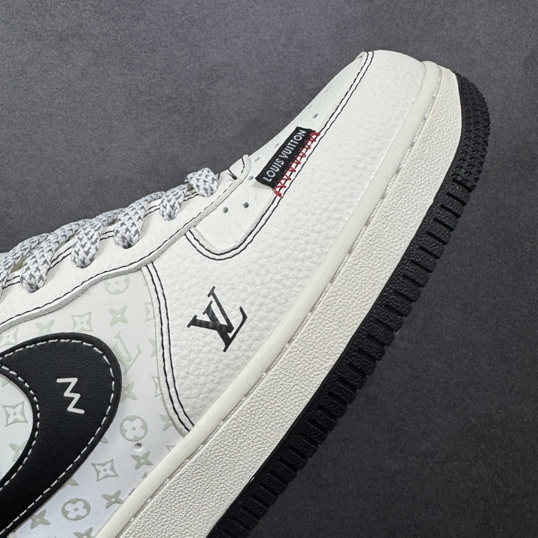  
【纯原】NIke Air Force 1 ‘07 Low “LV联名——黑勾小织标”空军一号 低帮 