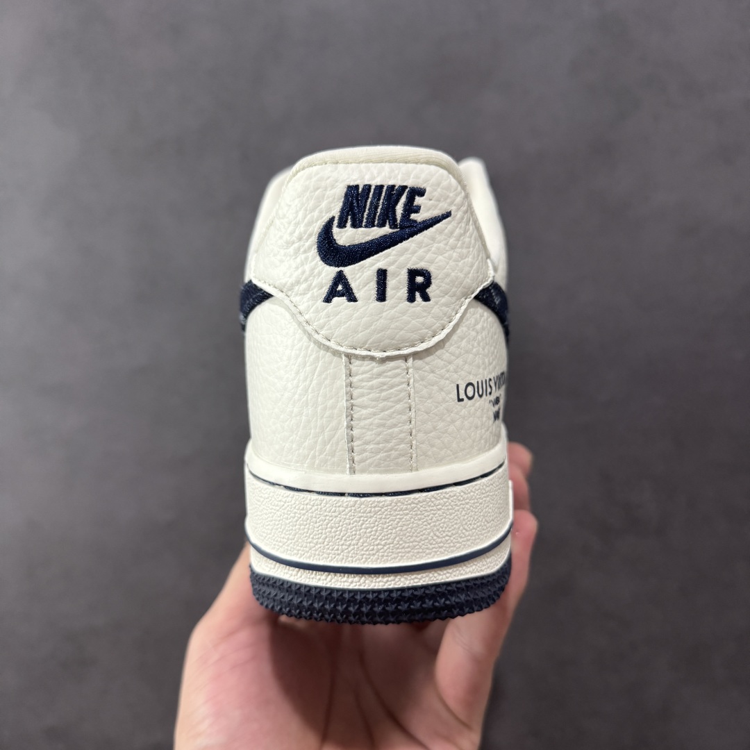 260 定制版 Nike Air Force 1'07 Low LV联名 深蓝牛仔 空军一号低帮休闲板鞋 SC0601-553