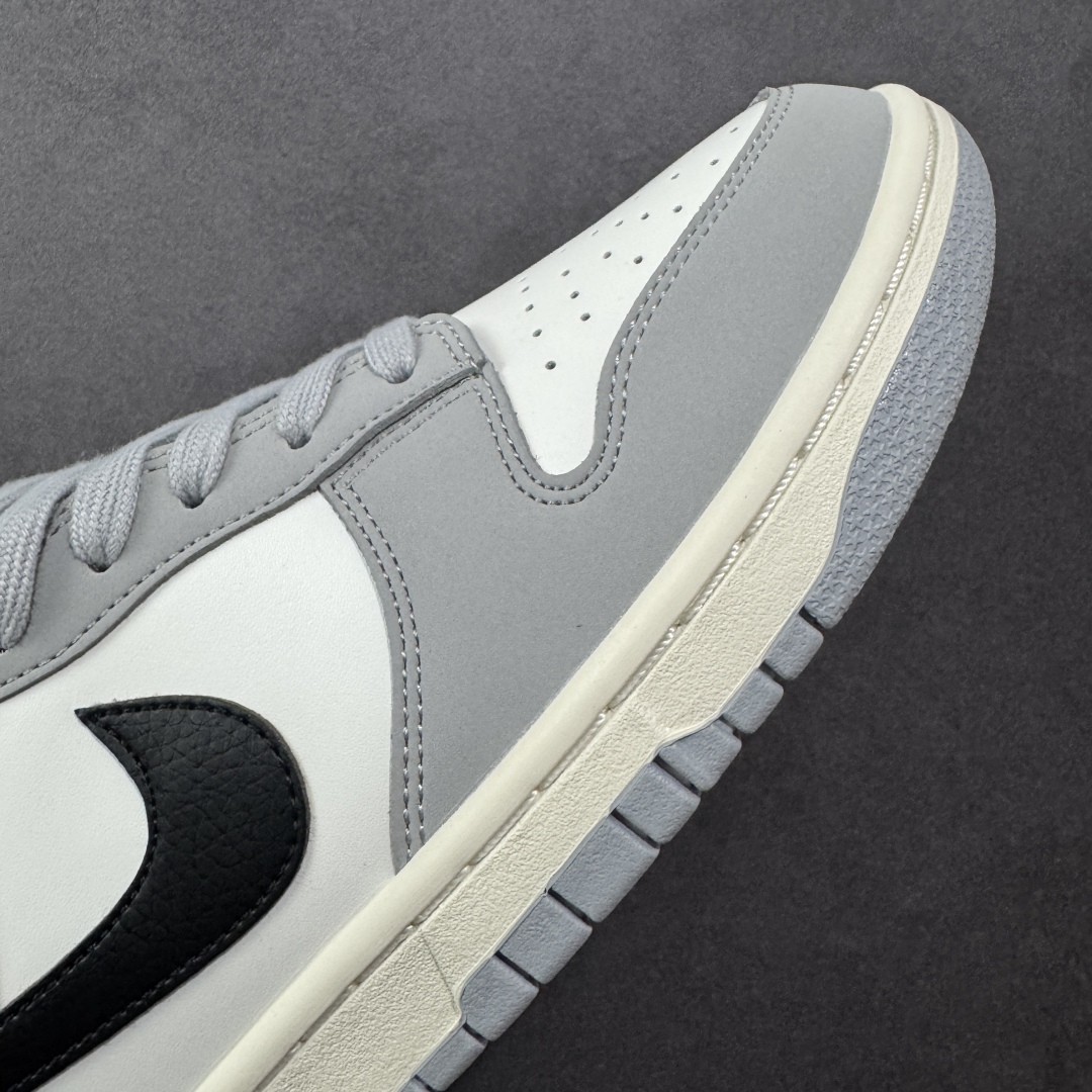  
【免修ST版】Nike Dunk SB Low Smoke Grey 耐克 SB 低帮 灰白黑 柔软