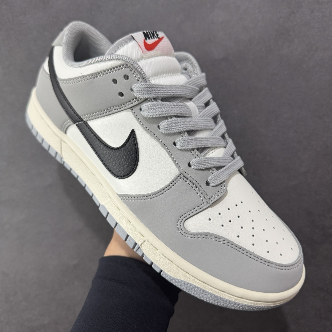  
【免修ST版】Nike Dunk SB Low Smoke Grey 耐克 SB 低帮 灰白黑 柔软