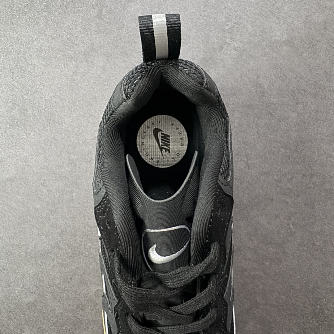 图片[7]-【福利特价】NIKE JAM 系列舒适时尚防滑耐磨低帮生活休闲鞋 FN0314-002 采用鞋面合成皮革与网眼布设计 以便于运动员在霹雳舞运动中的保护和耐穿 中底设计细节采用翻转SWOOSH设计 使得倒立动作时更显帅气 鞋子中的整体结构下降 有助于提供更好的缓震效果 设计语言来与NIKE 2000年跑跑鞋中汲取的材料组合以及设计语言 鞋子在线条处大量采用反光效果 尺码：36 36.5 37.5 38 38.5 39 40 40.5 41 42 42.5 43 44 44.5 45-选品中心