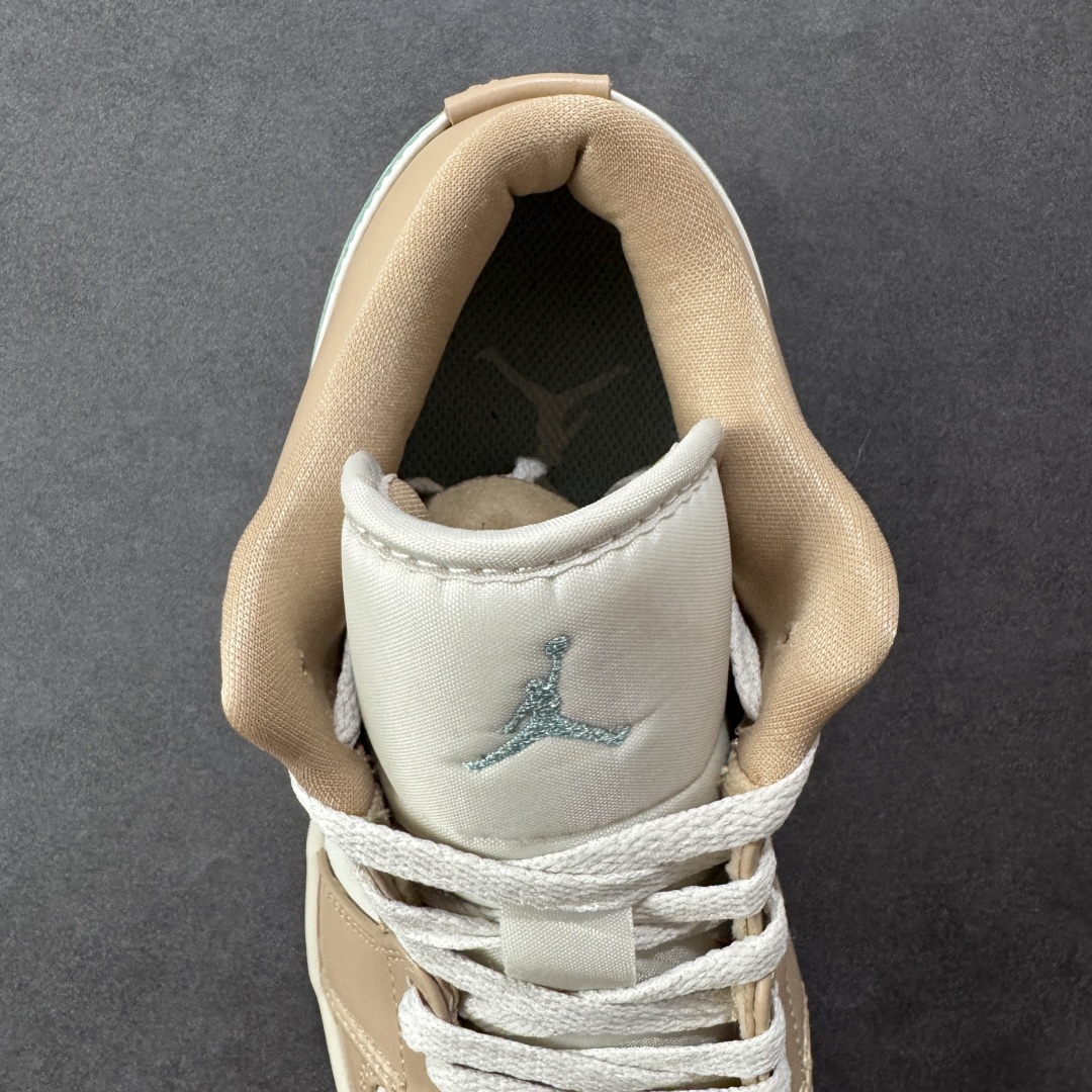 K版 Air Jordan AJ1 Low 低帮 奶咖绿 DC0774-130