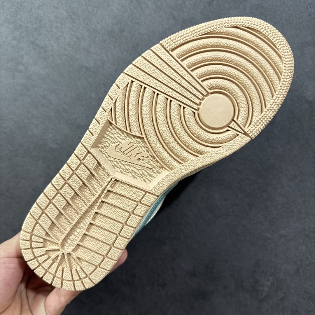 K版 Air Jordan AJ1 Low 低帮 奶咖绿 DC0774-130