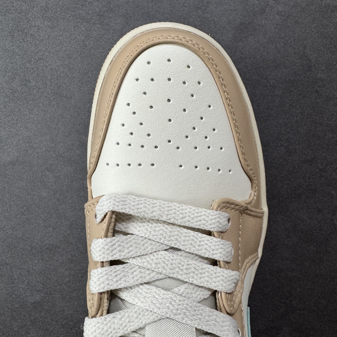 K版 Air Jordan AJ1 Low 低帮 奶咖绿 DC0774-130