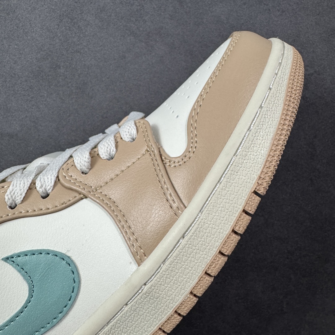 K版 Air Jordan AJ1 Low 低帮 奶咖绿 DC0774-130