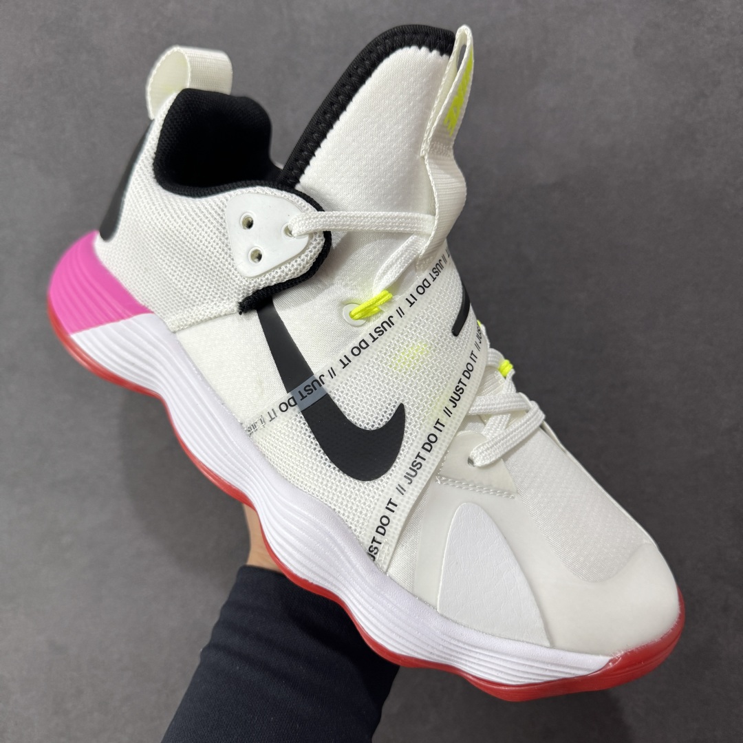  
【纯原】耐克Nike React HyperSet袜套加绑带运动 排球鞋男女鞋
货号DJ4473-1