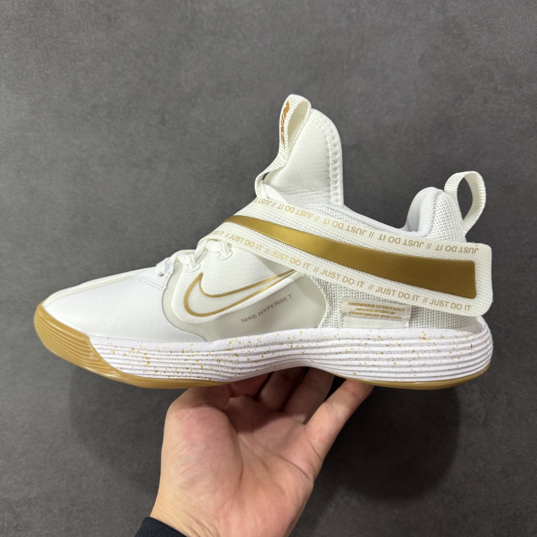  
【纯原】耐克Nike React HyperSet袜套加绑带运动 排球鞋男女鞋
货号DJ4473-1