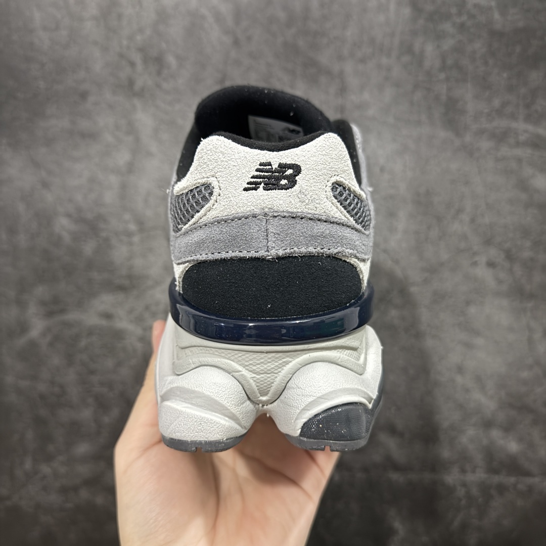 纯原版 New Balance NB9060 联名款 复古休闲运动慢跑鞋 黑灰色 U9060ERA