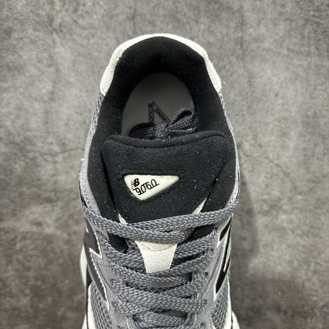 纯原版 New Balance NB9060 联名款 复古休闲运动慢跑鞋 黑灰色 U9060ERA