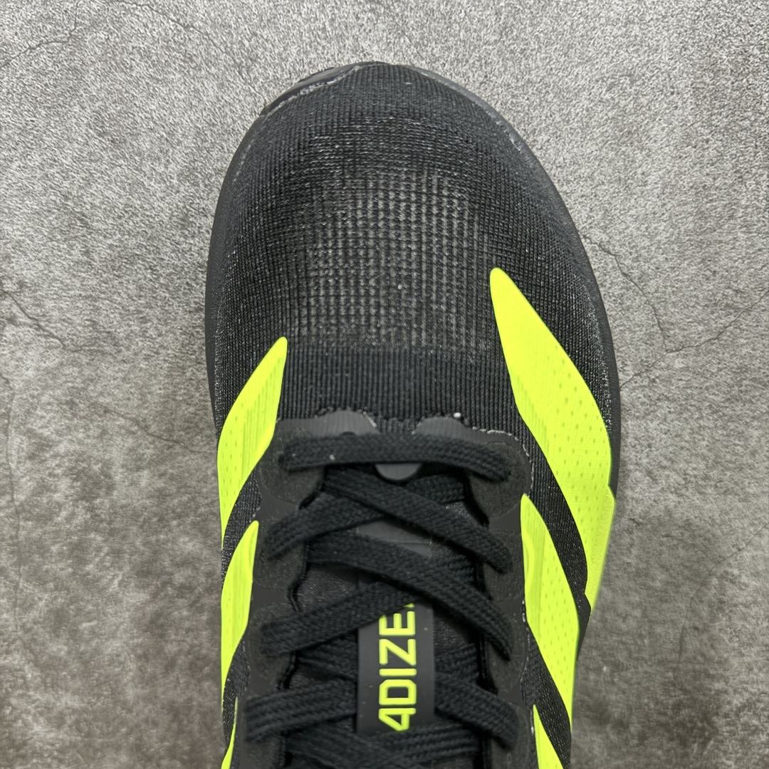 图片[5]-【HD版本】AD Adizero EVO SL 马拉松竞速专业跑鞋 JR5842 CELERMESH针织网面非常轻薄 纤维间的缝隙很大 可以保证跑步时的透气、排汗效果 鞋舌直接与两侧的内衬和鞋底连接在一起 在跑步过程中不会被鞋舌的左右移动所困扰 在标准鞋带孔的基础上再拓宽一组鞋带孔 适合不同脚型的需求 突破性 EnergyRods 技术，有助于跑者实现更好的成绩 中底独特的LIGHTSTRIKE PRO泡棉材质 微弹感觉在跑步过程中给予了良好的支撑体验 对于顶级精英和高水平进阶跑者来说 ADIOS PRO是一双值得信赖的竞速比赛用鞋 尺码：36 36.5 37.5 38 38.5 39 40 40.5 41 42 42.5 43 44 44.5 45-选品中心