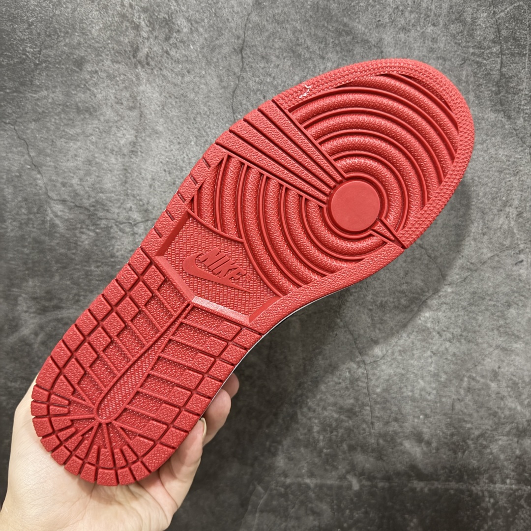 头层K版 Travis Scott x Air Jordan 1 Low 低帮 红白黑倒钩 AJ1 乔丹1代 aj1 乔1 低邦 白黑红倒勾联名 DM7866-101