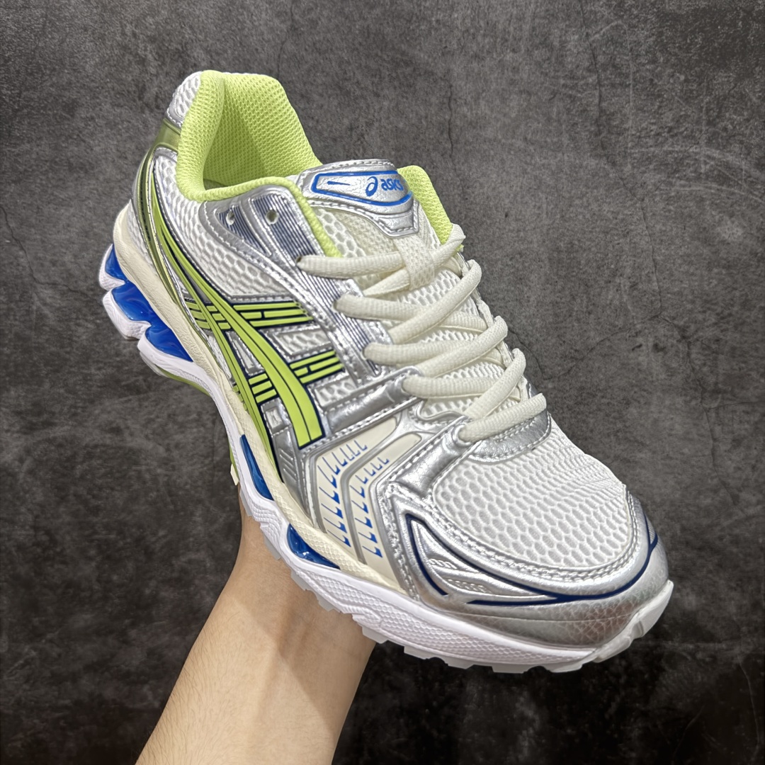 纯原版本 亚瑟士Asics Gel-Kayano 14系列GEL-K14 复古舒适 织物合成革减震防滑耐磨 低帮 休闲跑步鞋