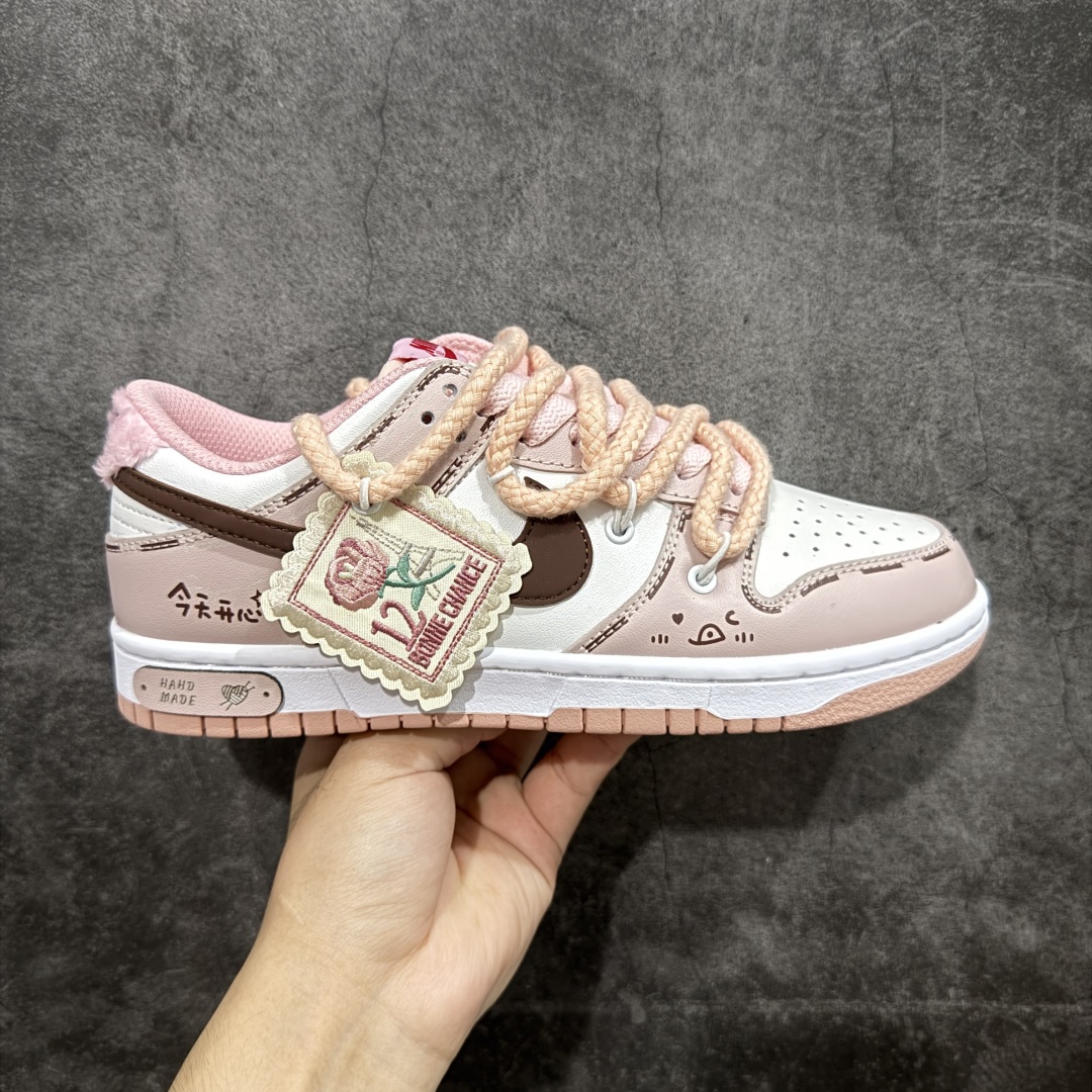  
【定制球鞋】Nike Dunk Low 后青春花漾 玫瑰情书 粉色
货号：DO6485-600(Te